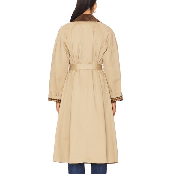 Beatriz Trench Coat in Khaki HEARTLOOM - Picture 4 of 5